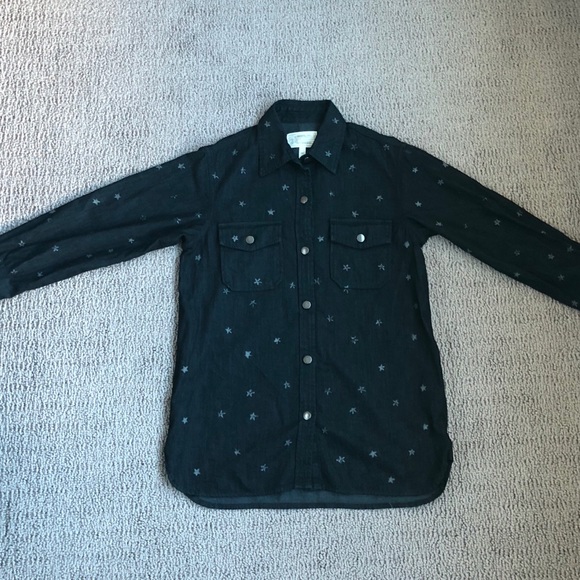 Current Elliot Denim Star Shirt Size 1 - Picture 3 of 7